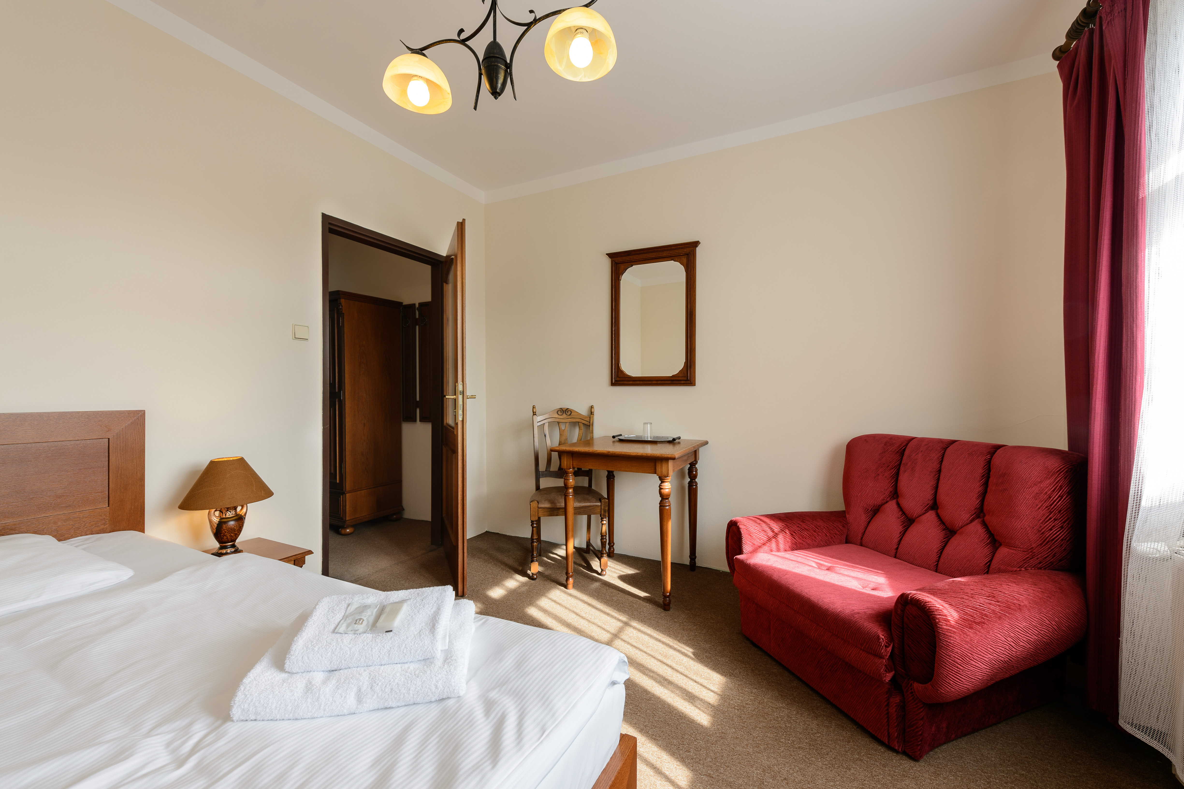 Single Room in Hotel Valdštejn Liberec, Czech Republic